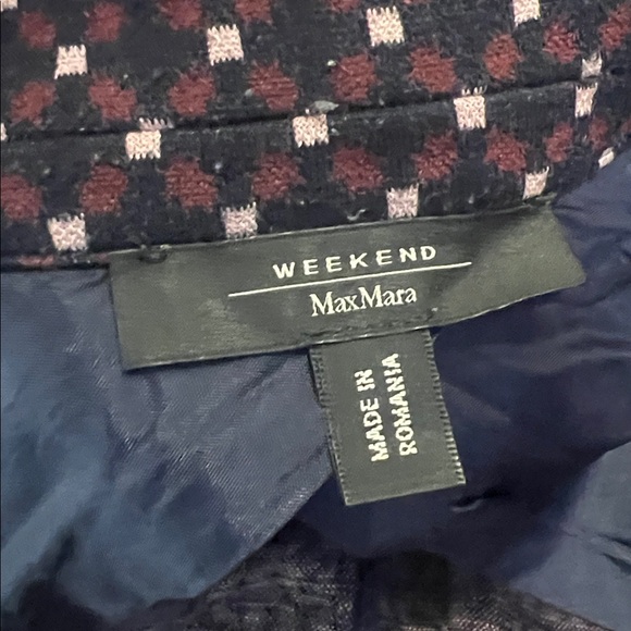 MaxMara Weekend Multicolored Blazer Size XS - Picture 8 of 9